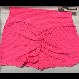 Fitness Scrunch Butt Lifting Compression Shorts